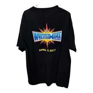 WWE Crew Black Short Sleeve Graphic Tee shirt Size X-Large